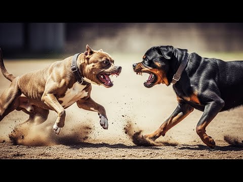 Ultimate Showdown: Pitbull Vs Rottweiler