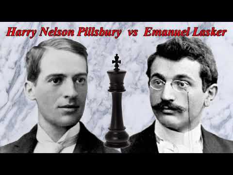 Partite Commentate di Scacchi 460 -Pillsbury vs Lasker- Signore dei Tranelli: Le 3 Torri - [D50]1895