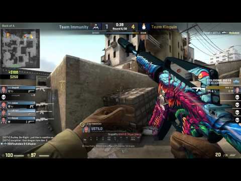 ESL One Cologne 2015 CS:GO | Group F Elimination Match | Kinguin vs Team Immunity