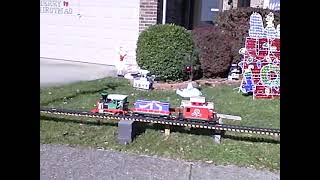 preview picture of video 'Playmobil Christmas Train G-scale'