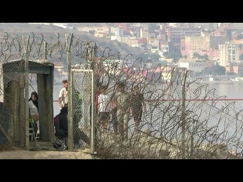 Video Thumbnail: Scene in Morocco's Fnideq as migrants return from Spanish enclave | AFP