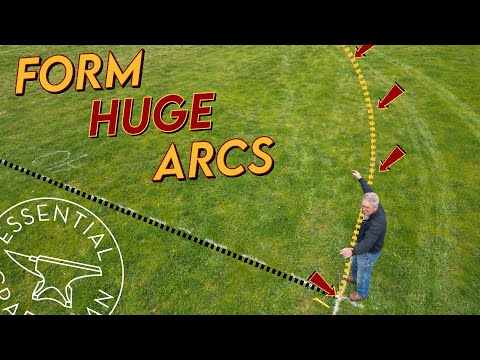 How to “Quarter in an Arc” | Simple Geometry for Radius Concrete Forms