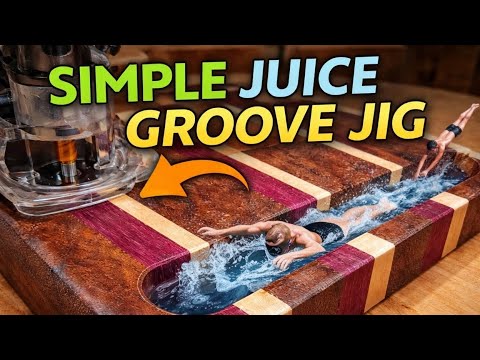 Juice Groove Jig | Easy Cutting Board Jig