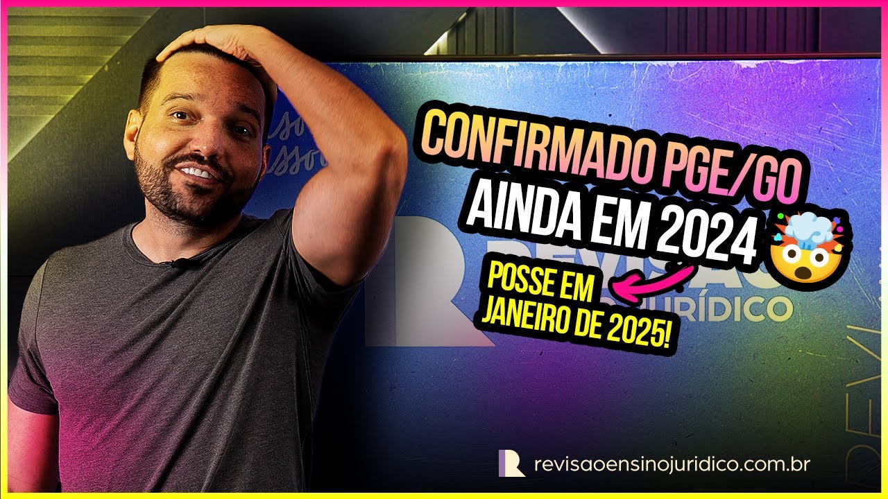 💥BOMBA💥| PGE/GO ainda em 2024!?