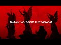 thank you for the venom - my chemical romance (lyrics)