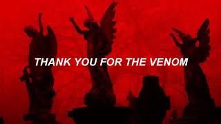 thank you for the venom - my chemical romance (lyrics)