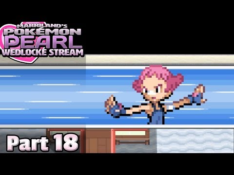 Pokémon Pearl Wedlocke Stream, Part 18 • VS. MAYLENE • Feb. 22, 2018 • STREAM ARCHIVE