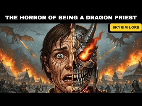 The Horror of Being a Dragon Priest | Skyrim Lore Explained
