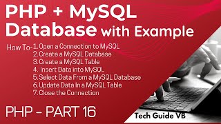 PHP MySQL CRUD Full Tutorial in 2021 | PHP CRUD with MYSQL tutorial | PHP part 16 | php+mysql