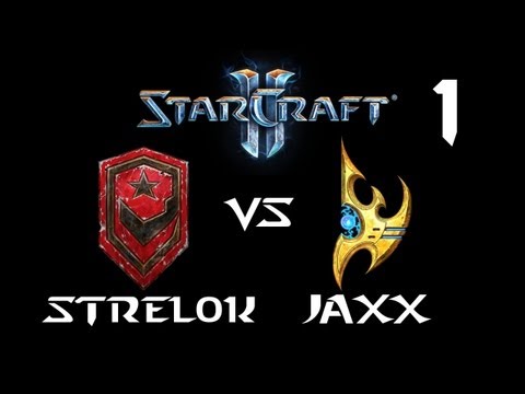 StarCraft 2 - Strelok [T] vs Jaxx [P] G1 (Commentary)