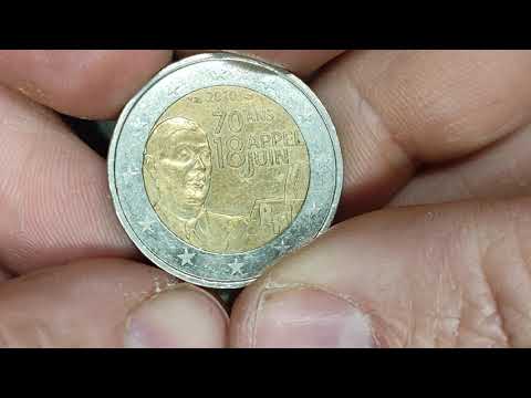 8 belles pièces de 2 EUROS commémoratives !