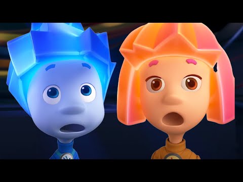 Simka and Nolik Work Together | The Fixies | Cartoons for Children - Kingdom Kids Zone, Little Learners - The Fixies