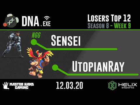 DNA.EXE S8:W10 - UtopianRay (Banjo) Vs. NGG | Sensei (Snake) - Losers Top 12