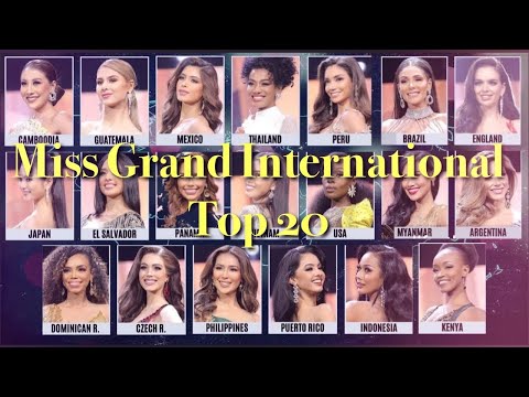 Miss Grand International Top 20 Swimsuit (Music Only)
