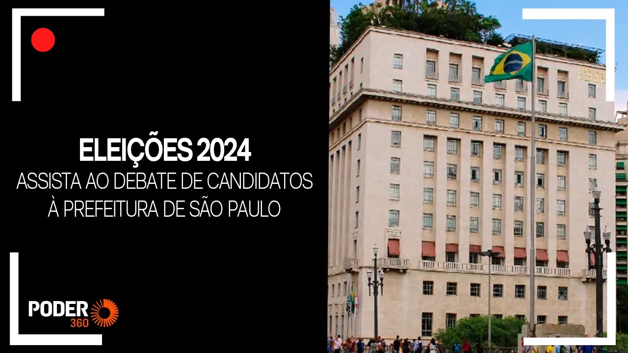 Ao vivo: Assista ao debate dos candidatos à Prefeitura de SP