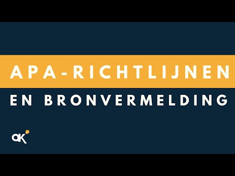 APA guidelines and citing sources