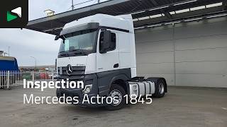 Mercedes-Benz Actros 1845 4X2 BigSpace 2xTanks Navi truck tractor | Image 4 - Autoline