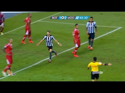 Gols Botafogo 3 x 0 Mogi Mirim - Brasileirão 2015 Série B