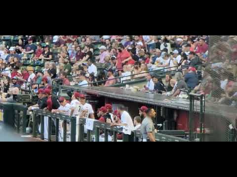 Torey Lovullo ejected by the umpire  at chase field  , chase  field