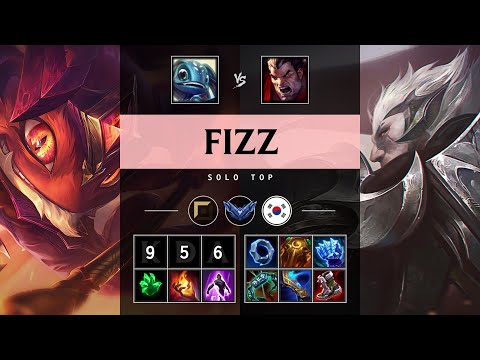 Fizz Top vs Darius - KR Diamond Patch 25.14