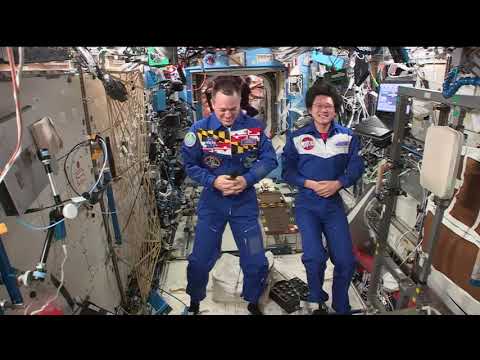 Expedition 55 Inflight Event - WBFF-TV, April 27, 2018