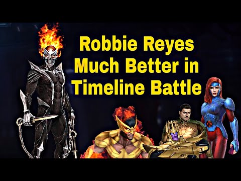 Robbie Reyes Transcend Timeline Battle Guide With Uniform - Marvel Future Fight