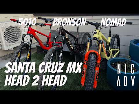 Santa Cruz MX Showdown | 5010 v Bronson v Nomad Comparison