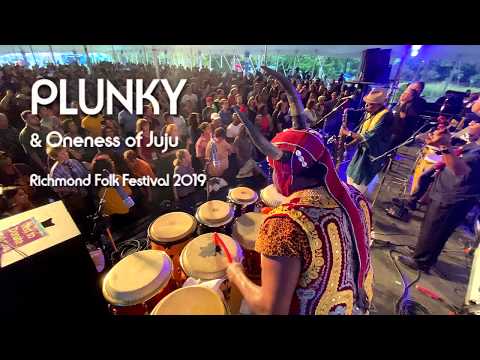 Plunky & Oneness of Juju Live Clips from the 2019 Richmond Folk Festival