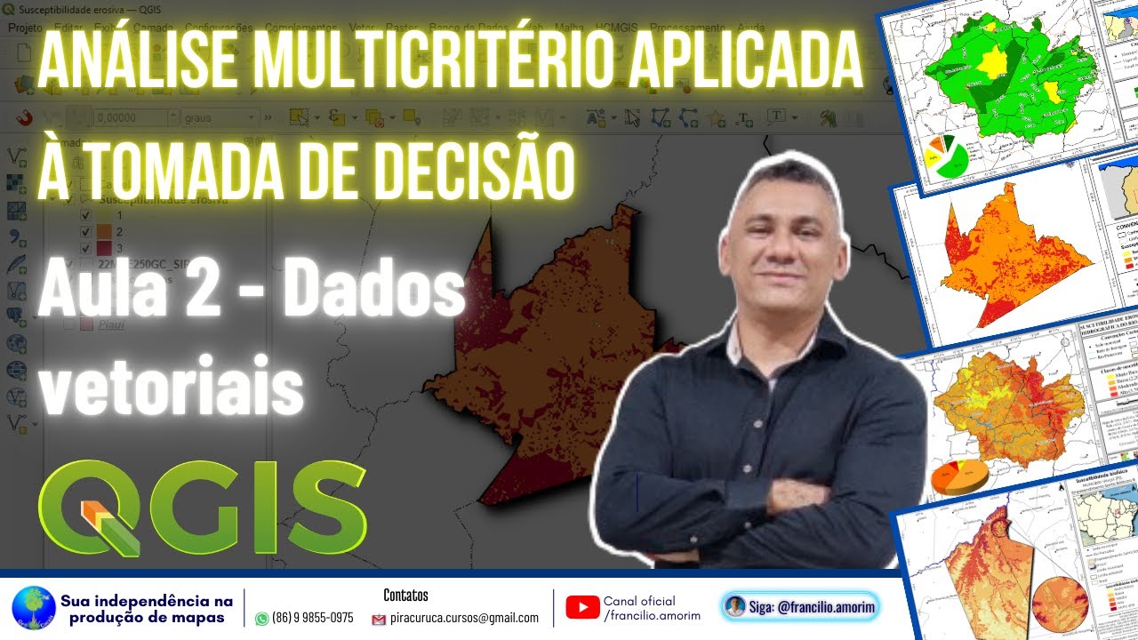 Análise Multicritério | Aula 2 - Dados vetoriais