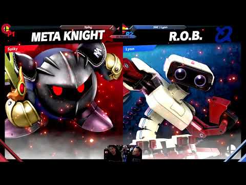 SHC Lyon (Dark Pit, Rob) vs Spiky (Meta Knight) - WR1