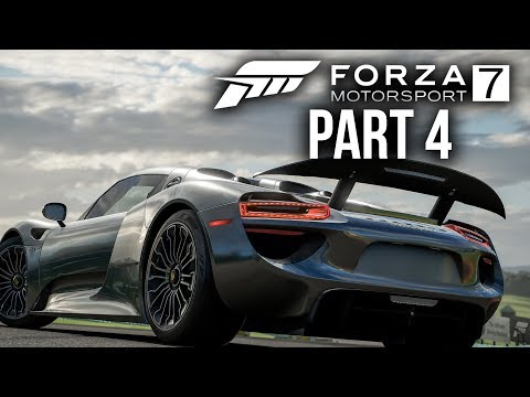FORZA MOTORSPORT 7 Gameplay Walkthrough Part 4 - PORSCHE 918 SPYDER