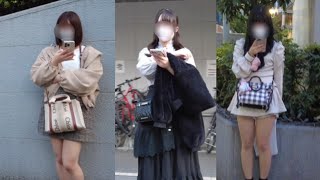 4K【大久保公園】病院前周辺をお散歩👣春風のようにキュートでカワイイP活立ち〇ぼ女子︎💕︎Walk in front of Okubo Park Hospital#okubopark