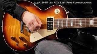 Video thumbnail for Gibson 2015 Les Paul Less Plus Commemorative Electric Guitar by Musician's Friend