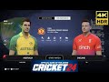 Cricket 24 PS5 Full Gameplay 4K HDR