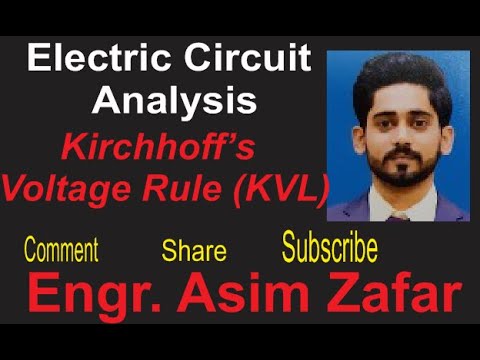 Lecture#4 Electric Circuit Analysis (ECA-1)     #Kirchhoff's Voltage Rule(KVL)