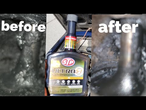 Stp ultra fuel system cleaner vs intake valves!!!