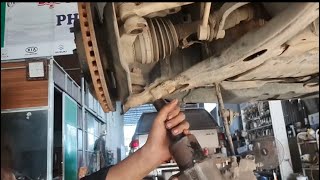 Replaces shock absorbers and wheel bearings.