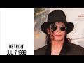 Michael Jackson Press In Detroit July 7 1998