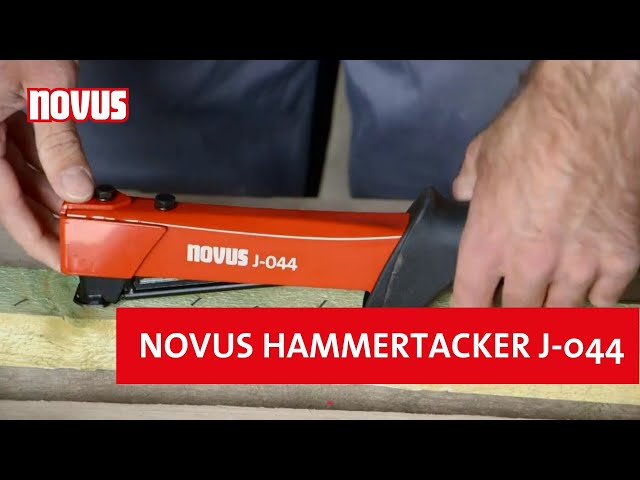 Video teaser for Novus Hammertacker J-044 I www.novus-fastening.com