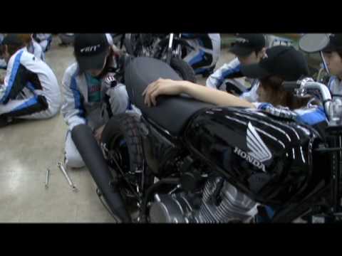 50ccバイクHONDA APEの点検