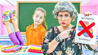 Ruby and Bonnie Pop It Story at School