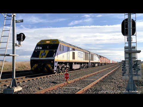 7922V SCT Dooen Container Train With EL62 EL60 CLF2 CLF4 (12/7/2021) - PoathTV Australian Railways