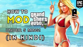 How to mod GTA5 Epic Games Under 5 mins