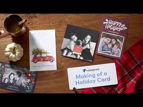 How holiday card designs come to life | Vistaprint
