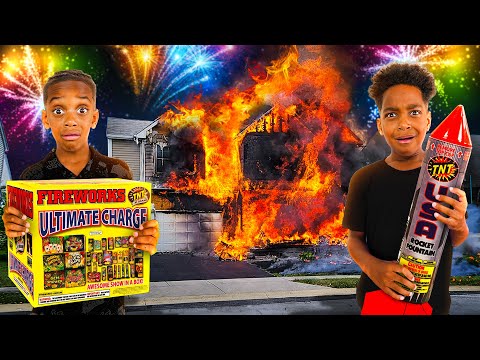DJ & KYRIE HOUSE CAUGHT ON FIRE!!