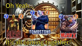 Finally this deck is GREAT! Tombstone is perfect for Weapon X destroy - Marvel Snap Deck Highlight