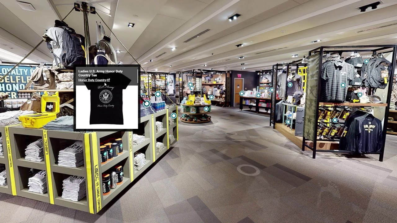 Virtual Store Shopping Demonstration