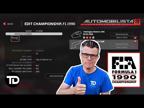 How To Create An Authentic Custom Championship in Automobilista 2 Part 1 | 1990 Formula 1 Season