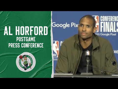 Al Horford Postgame Media Availability ' Boston Celtics at Miami Heat ' Game 2