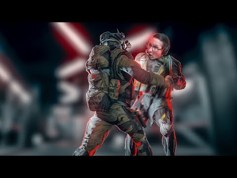 Пираний против Монтера на ножах. Warface КВ против Скифов